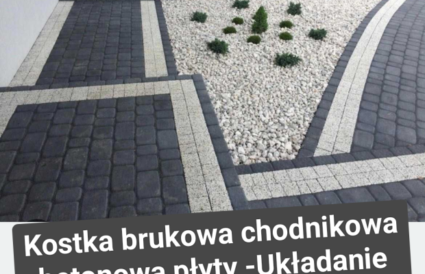 Układanie kostki brukowej Rzeszów Rudńa Wielka Zaczernie Rudna Mała tel ,660175285
