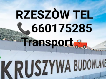 Kruszywa kliniec kamień na Drogę Rzeszów Budziwój 692120020